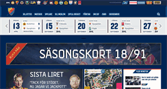 Desktop Screenshot of difhockey.se